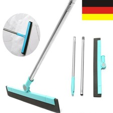 Floor Squeegee Wet Room Tile Cleaning Foam Wiper Blade 38CM Width With Handle