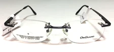 OnGuard OG22 Eyeglasses 50-18-140 Charcoal No Rim Glasses/Frames
