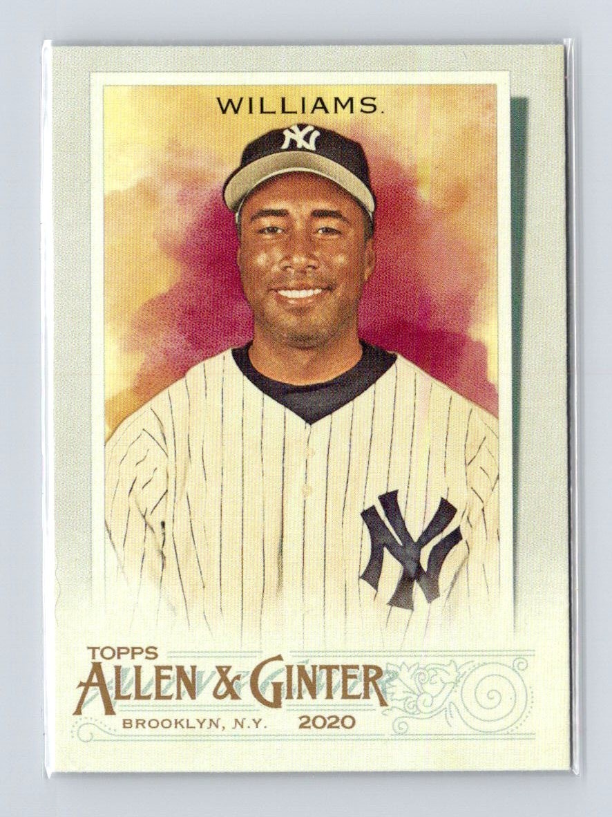 2020 Topps Allen & Ginter SP #323 Bernie Williams New York Yankees