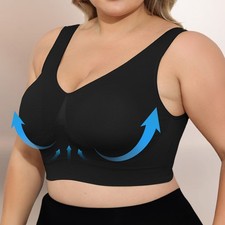 3 Stück Sport Form Bustier ohne Bügel Push ...
