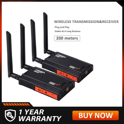 Wireless Extender Kit 1080P Screen Share 250m Wireless HDMI Video Transmitter an