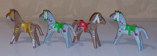 COLECCIÓN PLAYMOBIL ¡CABALLOS INDIOS OCCIDENTALES!!!!!