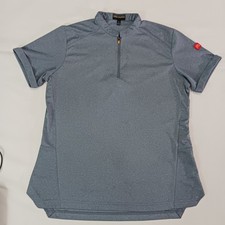 McDonalds Apparel Collection Women's Size M Gray 1/4 Zip Mcdonald Uniform Shirt