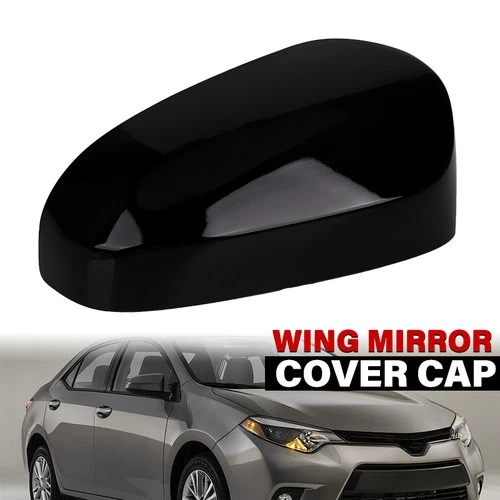 Right Passenger Side Mirror Cover Cap No-Turn Signal For 2014-19 Toyota Corolla