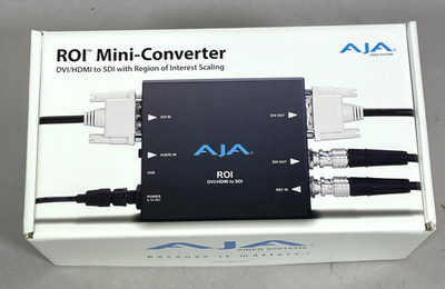 AJA ROI Mini-Converter   DVI/HDMI to SDI with Region of Interest Scaling