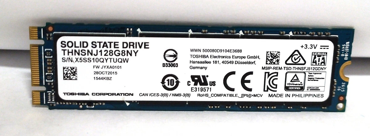 Toshiba M.2 Interface Internal Solid-State Drives for sale | eBay
