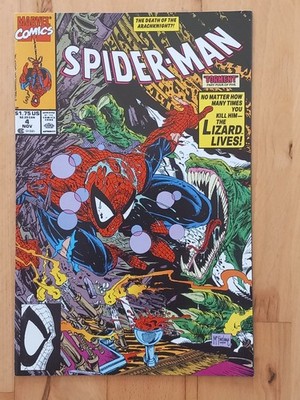 Marvel Comic Spider-Man (The Lizard Lives, 1990) Torment Part 4, Todd McFarlane