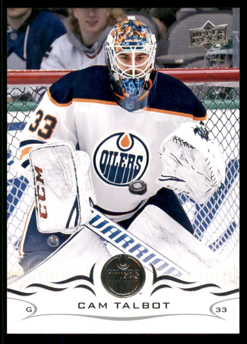 Cam Talbot trading card