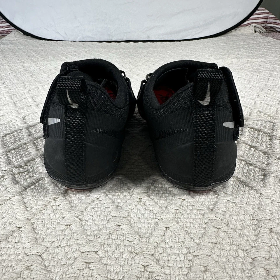 NIKE SuperRep Negro Hyper Carmesí Plateado Interior Zapatos de Ciclismo NUEVO Para Mujer Talla 7 Foto 3 de 4
