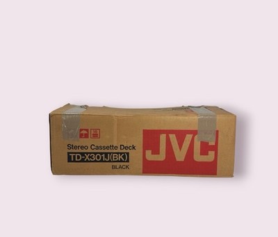 JVC TD-X301J Stereo Cassette Deck Dolby B/C NR Tested w/ Box + Manual Japan