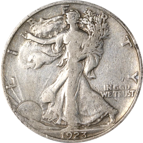 1923-S Walking Liberty Half Dollar — photo from the most recent tracked eBay sale