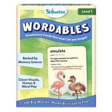 Vocabulary Flash Cards for Kids - Learn 100 Words with Wordplay, Visuals,  S...