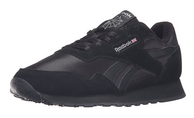 black reebok nylon