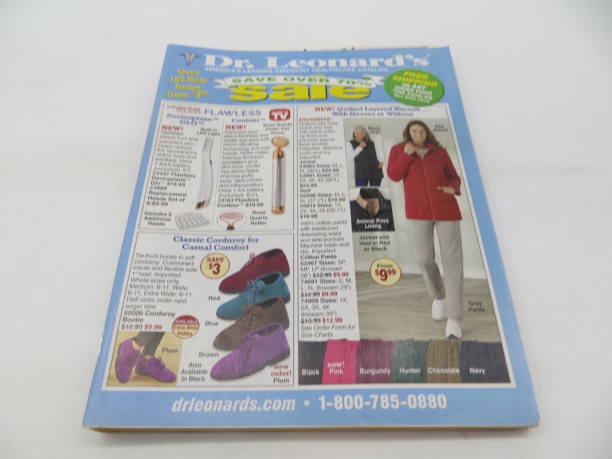 LEONARD'S Catalogs lot of Issues reference shoes clothes electronics