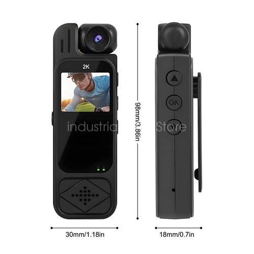 2K HD WiFi Mini Camera Portable Video Recorder Outdoor Sports Night Vision Cam - Picture 5 of 30