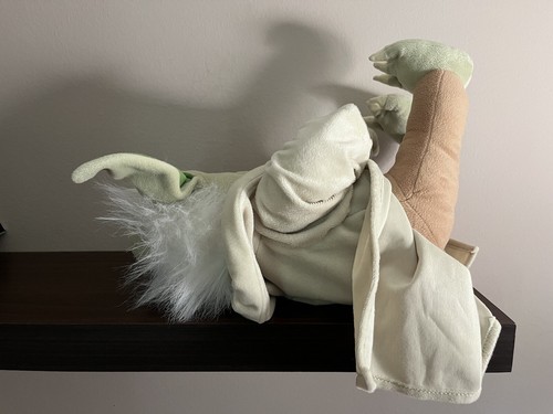 Yoda Plush Stuffed Animal Lucas Films Star Wars 18" Jedi Master Large with Hood - Picture 6 of 11