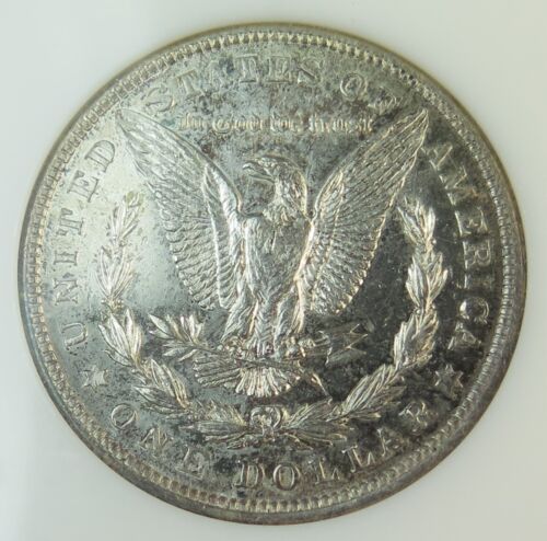 Dollaro Morgan 1921 NGC MS62PL *VAM 21 dbl stelle sinistra/scribbles* EP - Foto 3 di 4