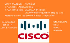 CISCO ASA training VIDEO + books + software
