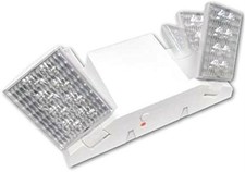 Ciata Lighting Emr-d-led - White Led Emergency Light With Backup Battery 2 Pack