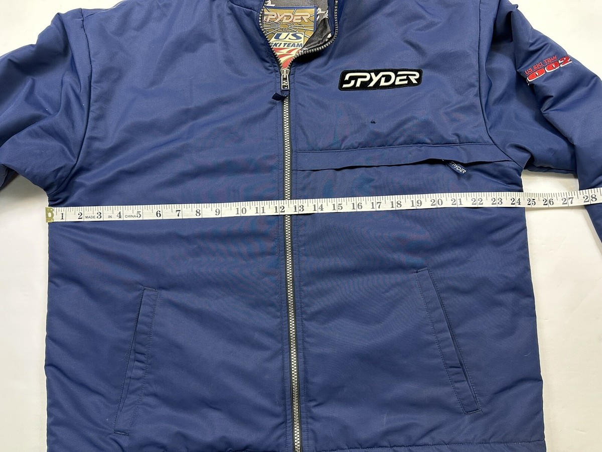Spyder U.S. Ski Team ウェアセット VINTAGE Spyder Jacket Men's Medium Blue US Ski Team 2002 USA