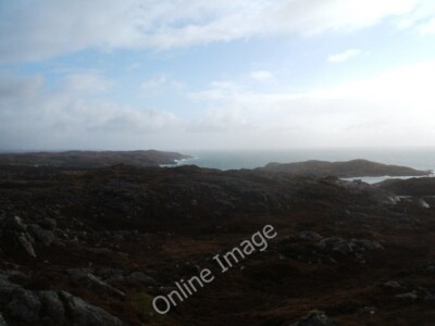Photo 6x4 Looking out over the Minch Roghadal From the Golden Road near R c2009