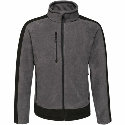 Regatta Mens Contrast Insulated Jacket | TRA312 | Seal Grey / Black (XL)