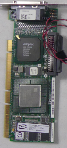 Adaptec SCSI Raid Controller PERC-320-DC Dell - Picture 2 of 2