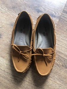 ladies tan shoes uk