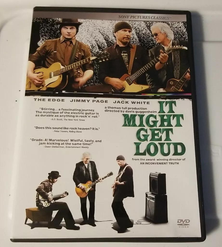 It Might Get Loud DVD 2009 starring Jack White Jimmy Page The