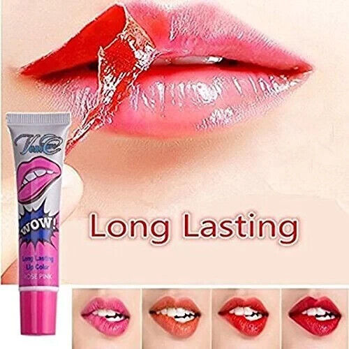 Sexy Lip Stain Stay &Peel Off Lip Stain Long Lasting Waterproof 6 Vibrant Colors - Picture 5 of 29