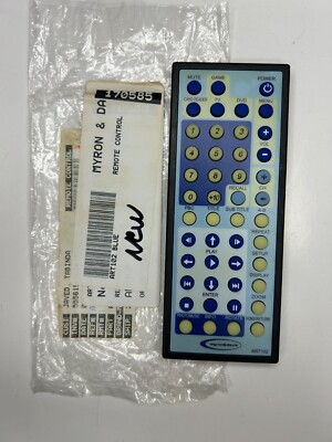 Myron & Davis ART102 ART102B Remote Control, Blue - OEM NOS for ADM100 +