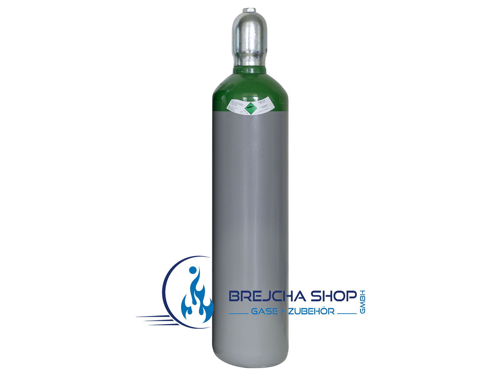 10-Liter Argon 4.8 Gasflasche – 200 Bar, Hochrein (99,998%), Für WIG/MIG-Schweißen, Wiederbefüllbar
