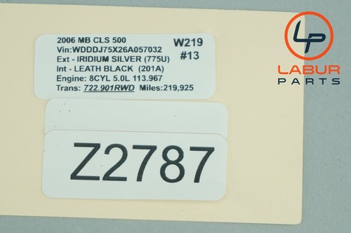 Pinzas de freno delanteras izquierda y derecha mercedes clase e w219 06-11 z2787 - Imagen 10 de 10