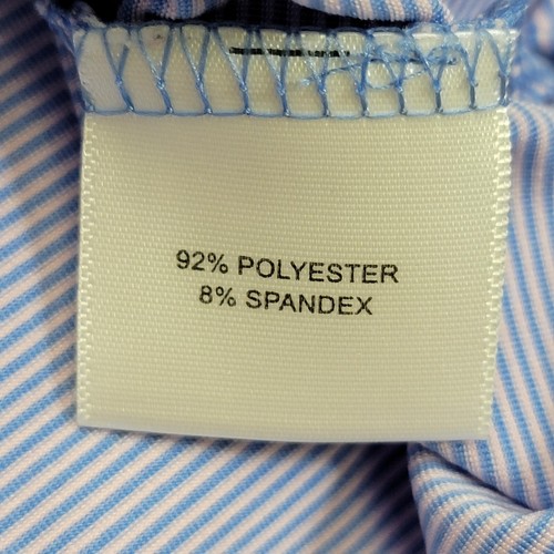 Peter Millar Mens Jubilee Performance Jersey Golf Polo Size 2XL Purple Stripe - Picture 10 of 12