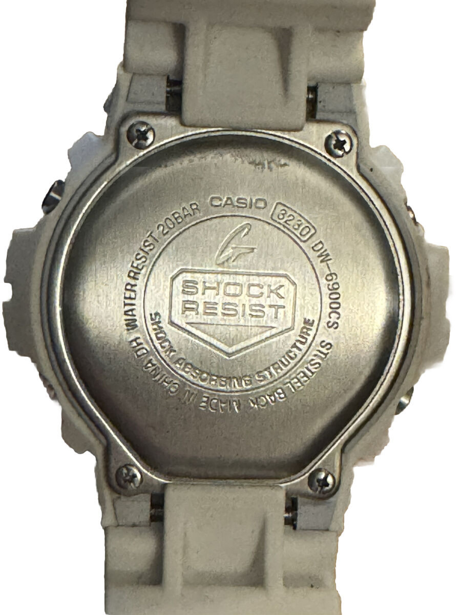 Vintage Casio G-Shock DW6900CS-7 (3230) White/Blue Men's Vintage Casio G-Shock DW6900CS-7 (3230) White/Blue Men's