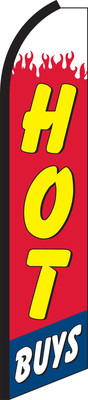 Hot Buys Swooper Flag Feather Super Bow Banner