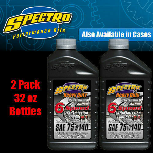 SPECTRO HD Heavy Duty Platinum 6 Speed Transmission Oil 75w140