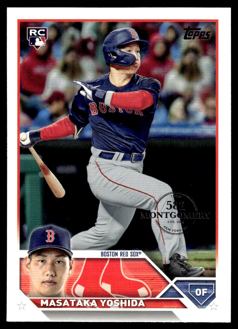 【激レア】吉田正尚 2023 Topps over the GM /5 Masataka Yoshida 2023 Topps Chrome #RA-MY Rookie Autographs