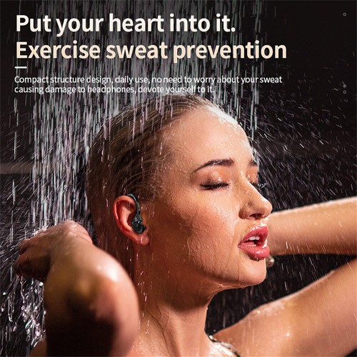 Bluetooth 5.3 Wireless Headset TWS Ohrhörer Ohrhörer Stereo Kopfhörer Ohrbügel - Bild 12 von 15