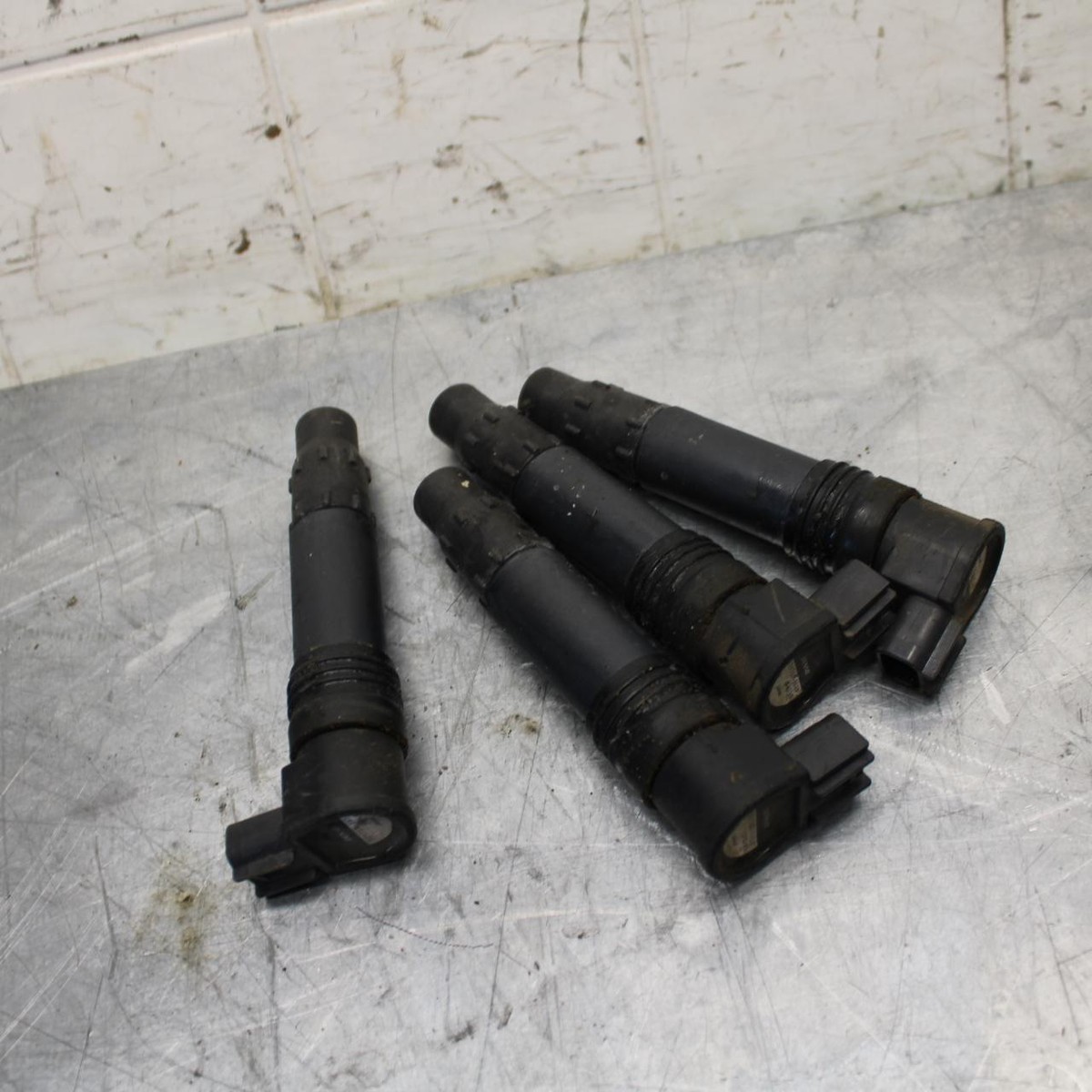 hakkacandyland　0103　♡ 03 KAWASAKI ZX12R IGNITION COILS COIL SPARK PLUG CAPS BB472