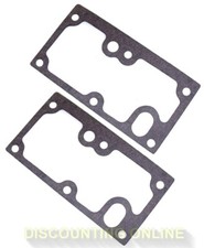 USA MADE, 2 THROTTLE BODY ID PLATE GASKETS FITS GM TPI LT1 WITH GM BOLT PATTERN