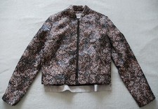 Dorothee Schumacher Black Mix Sparkling Abstract Blouson Jacket Size 3