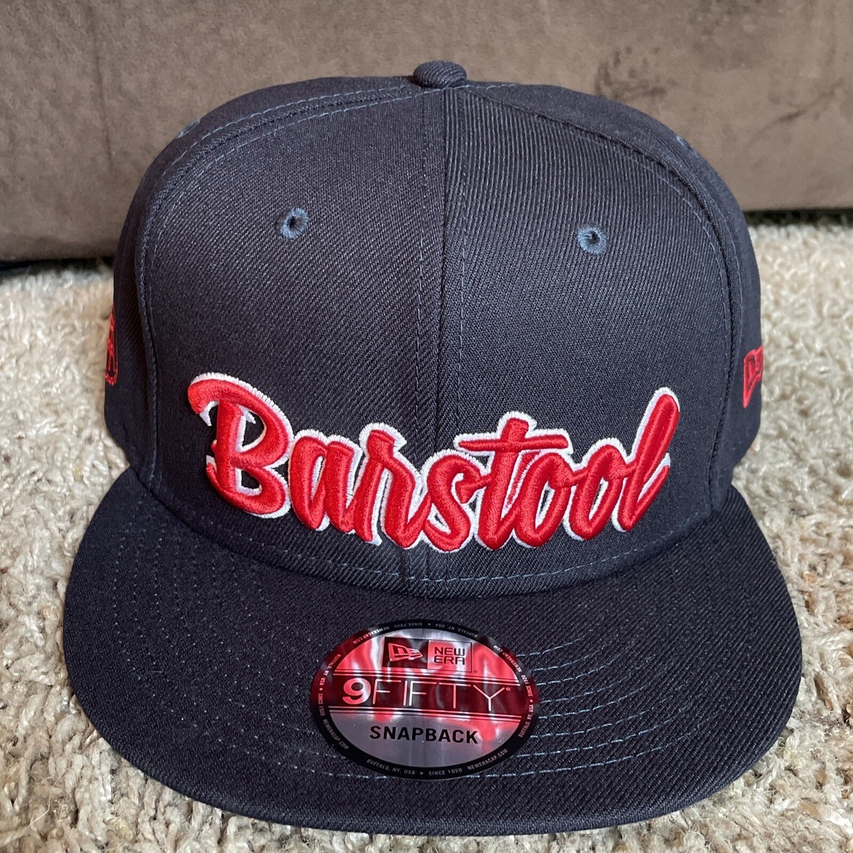 Barstool Sports New Era 9Fifty Snapback Adjustable Hat Navy Blue