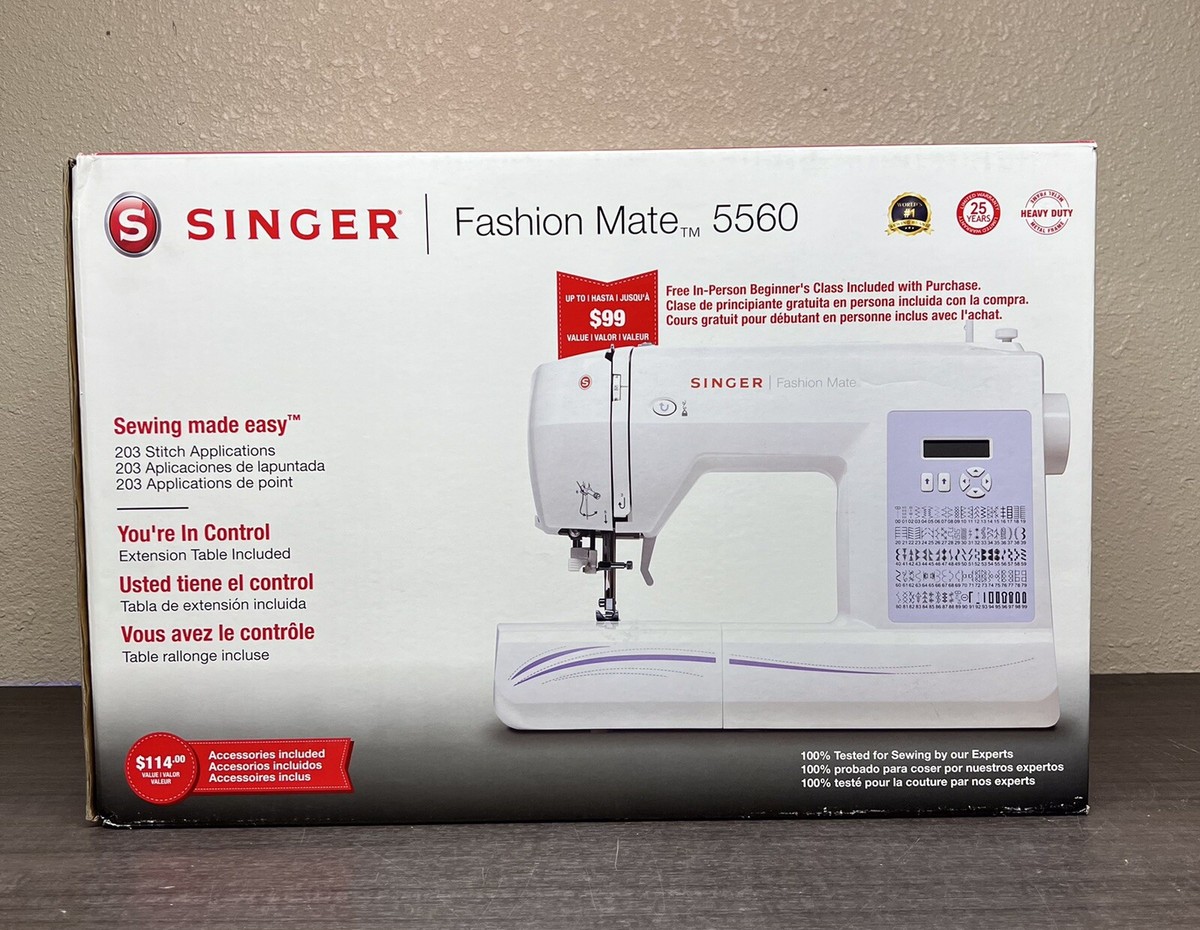 SINGER Fashion Mate 5560 Sewing Machine *NEW* #TL-137 | eBay