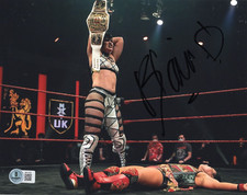 Blair Davenport Wrestling WWE Smackdown Signed 8x10 Photo w/Beckett COA BP01507
