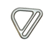 CHROME Parachute 45mm V Ring - Proof Load 2500lbs - 1133 Kilos- Harness Triangle