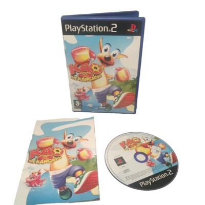 Kao the Kangaroo Round 2 (PAL) PS2 sehr guter Zustand komplett selten