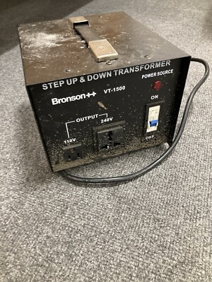 Bronson++ VT 1500-110 Volt Trafo 1500 Watt Spannungswandler Step Up/Down 