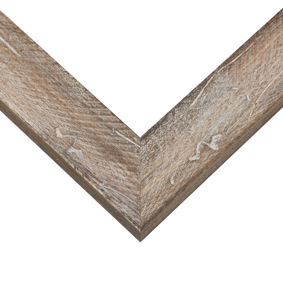 Craig Frames Hatteras, 2.0 Inch Wide Boho Rustic Beach Wood Brown Picture Frame - Image 4 of 4