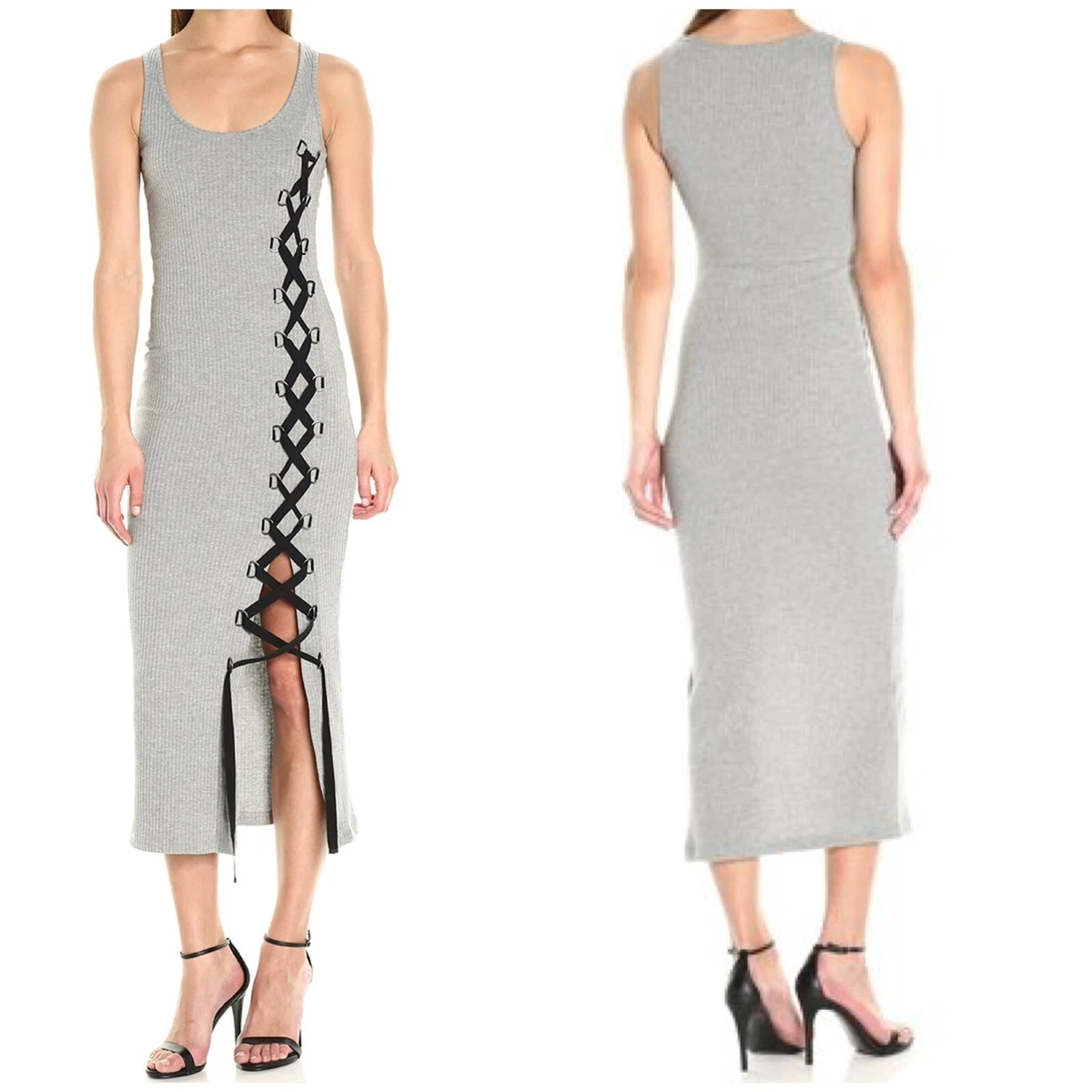 Elegante Vestido Ajustado Sin Mangas | Meses Sin Interés